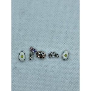 Origami Owl Easter Charm Lot Lovebirds Charm Hard To Find